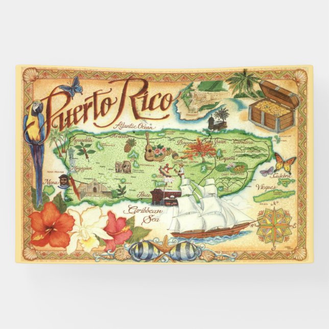 Puerto Rico Banner (Horizontal)