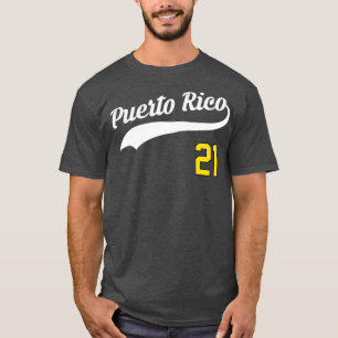 Puerto Rico Baseball 21 für Santurce Baseball Fan T-Shirt