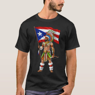 Puerto Rico Boricua Krieger T-Shirt