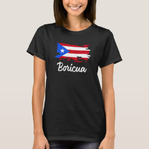 Puerto Rico Boricua Vintage puerto-amerikanische F T-Shirt