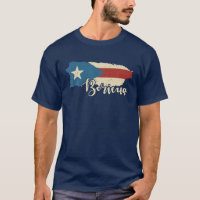 Puerto Rico Boricua Vintage puerto-ricanische Flag