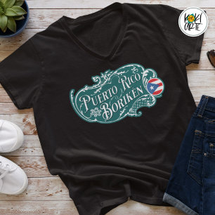 Puerto Rico Boriken Vintage T-Shirt