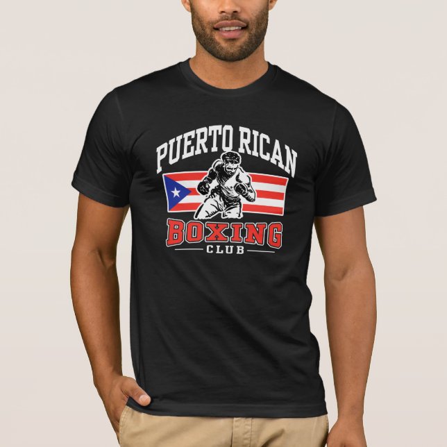 Puerto Rico Boxing T-Shirt (Vorderseite)