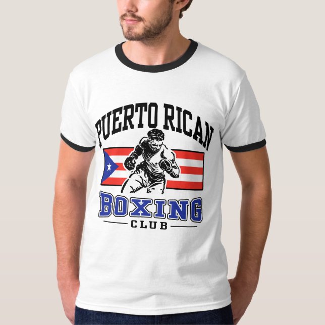 Puerto Rico Boxing T-Shirt (Vorderseite)