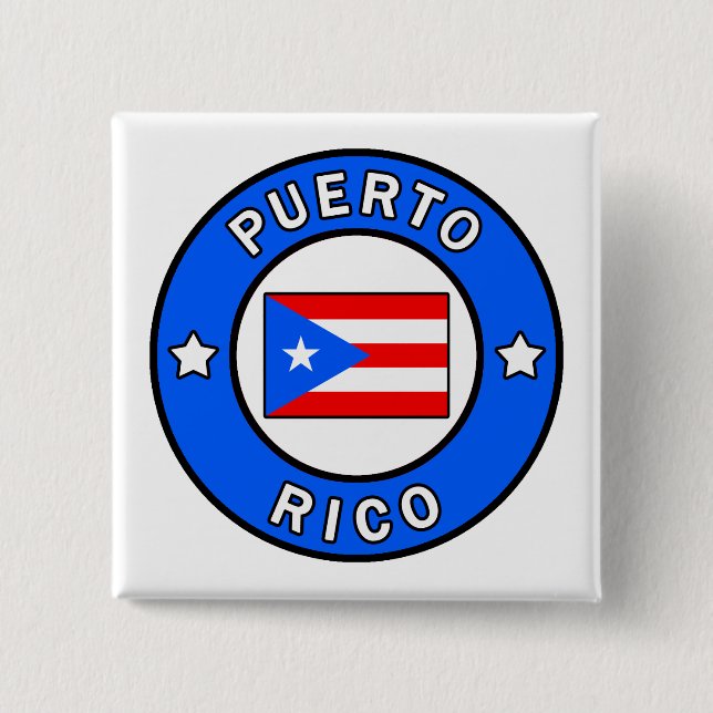 Puerto Rico Button (Vorderseite)