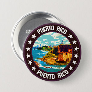Puerto Rico Button
