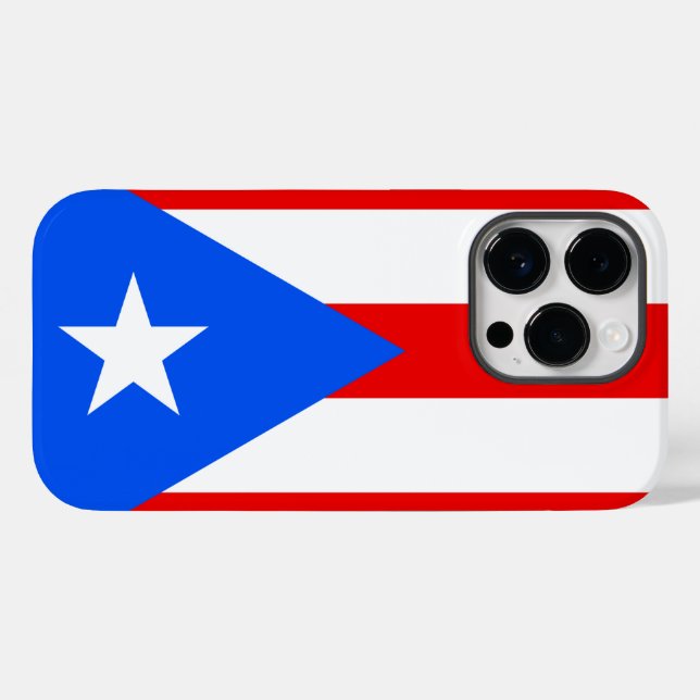 Puerto Rico Case-Mate iPhone Hülle (Rückseite (Horizontal))