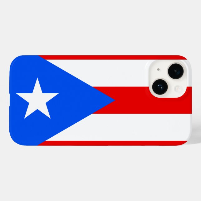 Puerto Rico Case-Mate iPhone Hülle (Rückseite (Horizontal))
