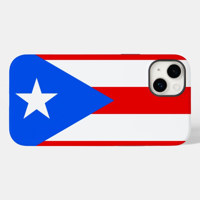 Puerto Rico Case-Mate iPhone Hülle (Rückseite (Horizontal))