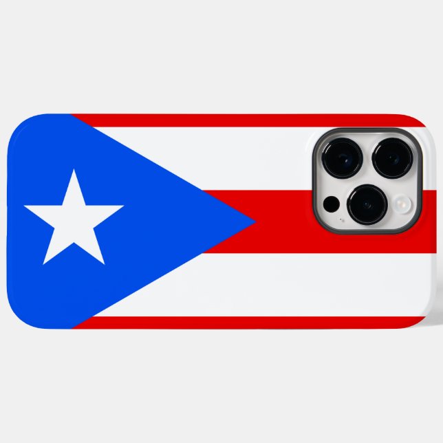 Puerto Rico Case-Mate iPhone Hülle (Rückseite (Horizontal))