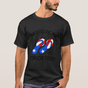 Puerto Rico Chancla Puerto Rico Spanischer Joke T-Shirt