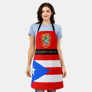Puerto Rico Cooking, Puerto Rico Flag Koch Schürze