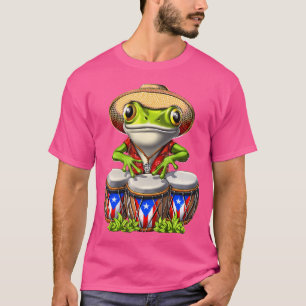 Puerto Rico Coqui Frosch Taino Boricua T-Shirt