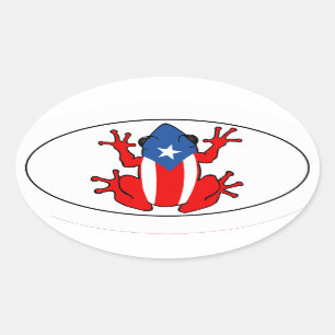 Puerto Rico - Coqui Sticker