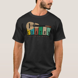 Puerto Rico Cuatro Guitar T - Shirt