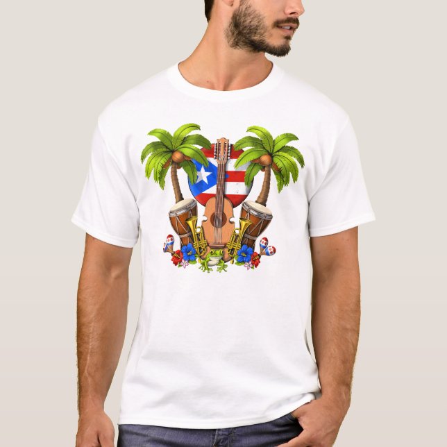 Puerto Rico Culture T-Shirt (Vorderseite)