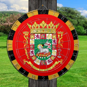 Puerto Rico Dartboard & Flag Dartboard / Spielbret Dartscheibe