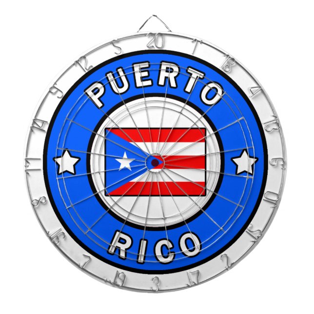 Puerto Rico Dartscheibe (vorne)