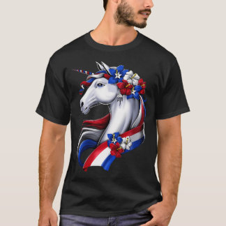 Puerto Rico Einhorn T-Shirt