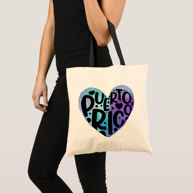 Puerto Rico Einkaufstasche (Vorderseite (Produkt))