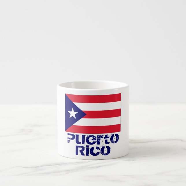 Puerto Rico Espressotasse (Vorderseite)