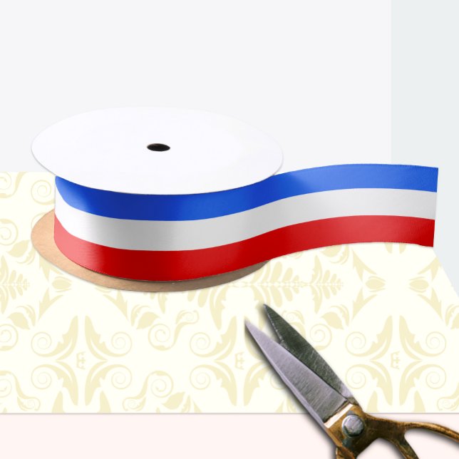 Puerto Rico Fahnenfarbband, Puerto Rico Satinband (Von Creator hochgeladen)