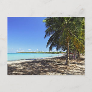 Puerto Rico, Fajardo, Culebra Island, Sieben Meere Postkarte
