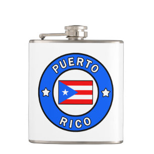 Puerto Rico Flachmann
