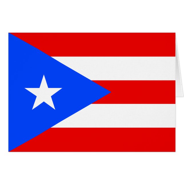 Puerto Rico Flag (Vorderseite (Horizontal))