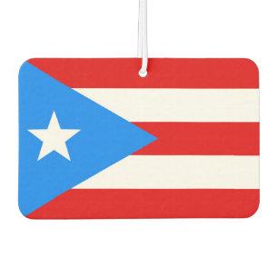 Puerto Rico Flag Air Freshener Autolufterfrischer
