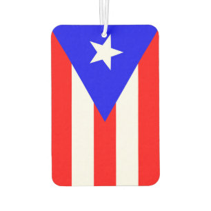 Puerto Rico Flag Air Freshener Autolufterfrischer