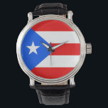 Puerto Rico Flag Armbanduhr<br><div class="desc">Suchen Sie "wowsmiley" nach weiteren Produkten wie diesem.</div>
