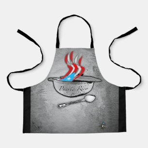 Puerto Rico Flag Aroma Alles über Print Kleine Sc Schürze