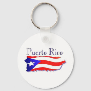 Puerto Rico Flag Boricua Schlüsselanhänger