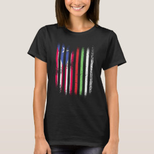Puerto Rico Flag Bulgarien Grosses Land Flaggen St T-Shirt