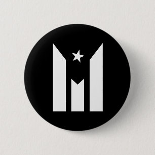 Puerto Rico Flag Button