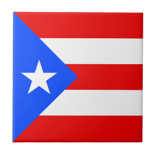 Puerto Rico Flag Fliese