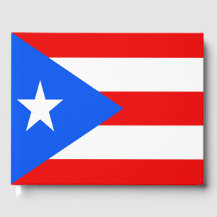 Puerto Rico Flag Gästebuch