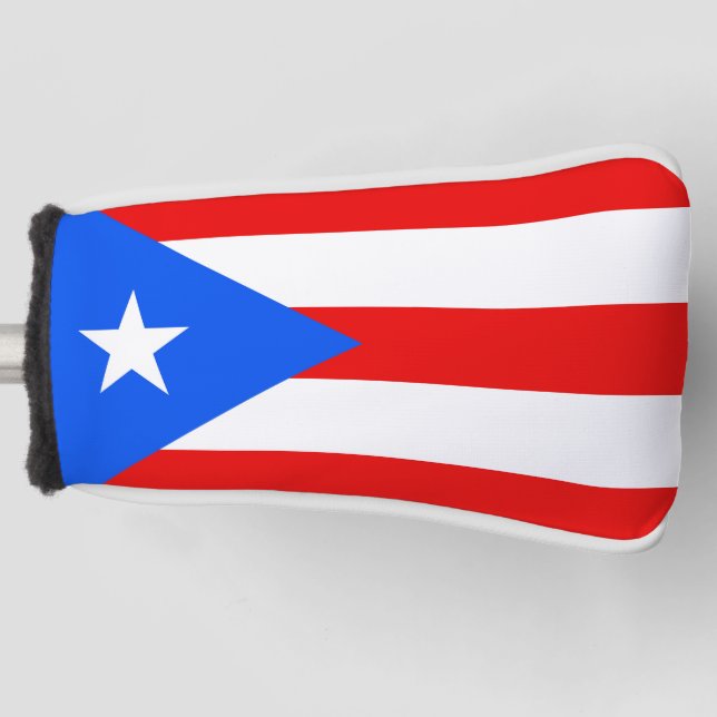 Puerto Rico flag  Golf Headcover (Vorderseite)