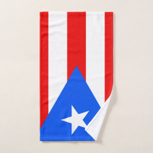 Puerto Rico Flag Handtuch