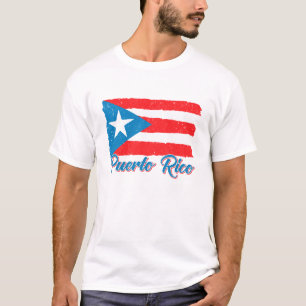 Puerto Rico Flag Hispanic Heritage Monte Boricua R T-Shirt