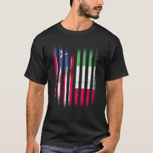 Puerto Rico Flag Italien Grosses Land Flaggen T-Shirt