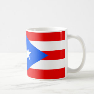 Puerto Rico Flag Keramik Kaffee Tasse
