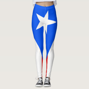 Puerto Rico Flag Leggings