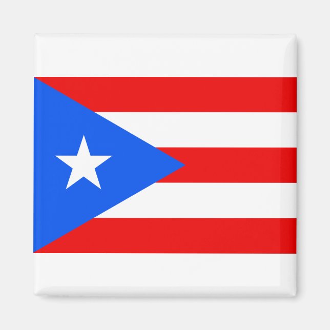 Puerto Rico Flag Magnet (Vorne)