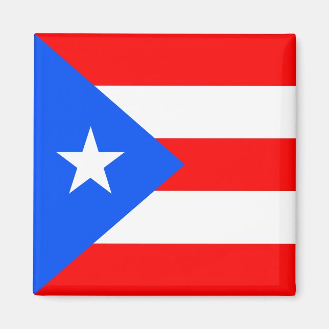Puerto Rico Flag Magnet (Vorne)