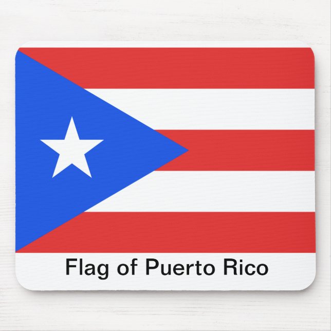 Puerto Rico Flag Mousepad (Vorne)