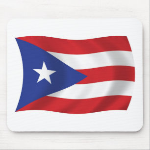 Puerto Rico Flag Mousepad