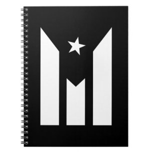 Puerto Rico Flag Notizblock