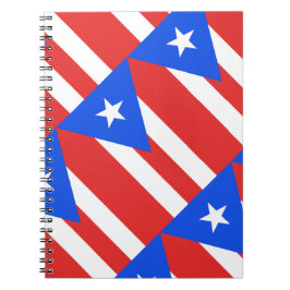 Puerto Rico Flag Notizblock